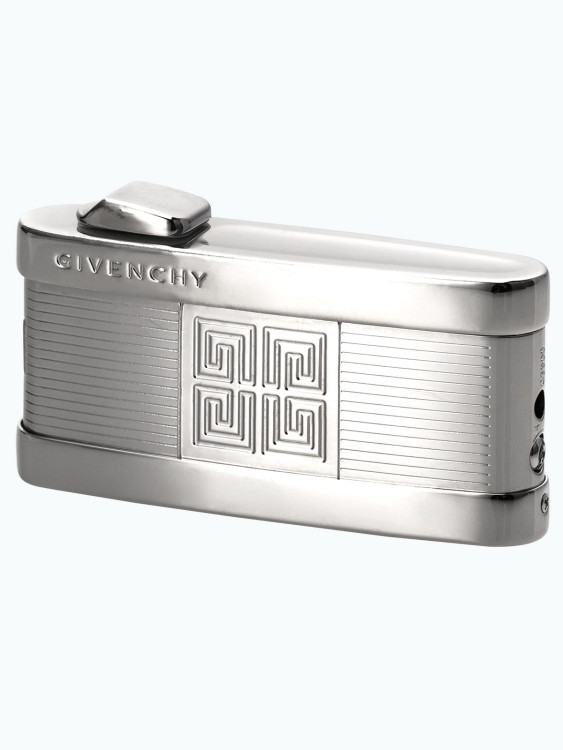 Зажигалка газовая Givenchy MDL3900 Rhodium & Vertical Line GV 3903