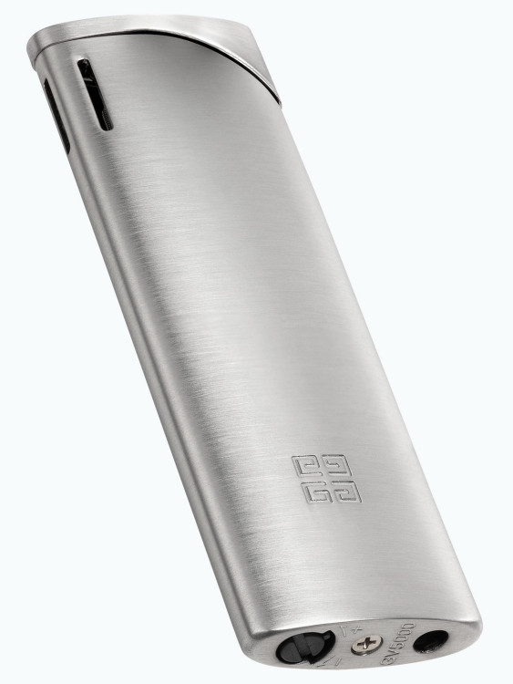 Зажигалка газовая Givenchy MDL5000 Silver Satin GV 5002