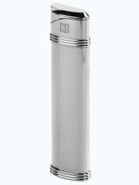 Зажигалка газовая Givenchy MDL2800 Silver Polished GV 2801