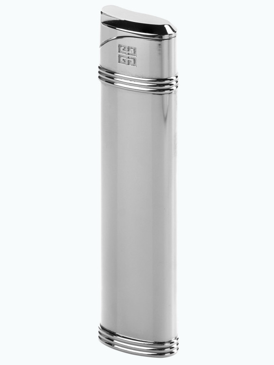 Зажигалка газовая Givenchy MDL2800 Silver Polished GV 2801