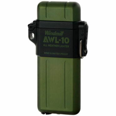 Зажигалка газовая Windmill AWL-10 Turbo military green, WM 307-3004