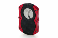Гильотина для сигар Colibri Monza Matte Black and Anodized Red CB CU-200T003