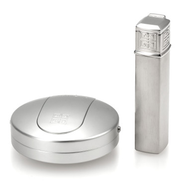 Набор: зажигалка и пепельница Givenchy Подарочные наборы Satin Silver, GV GA1-02-1601