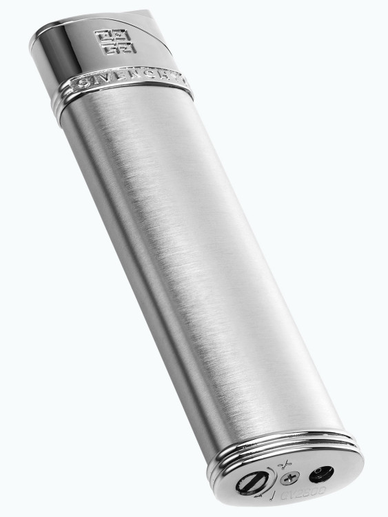 Зажигалка газовая Givenchy MDL2800 Silver Satin GV 2802