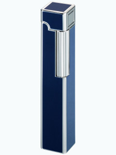 Зажигалка газовая Windmill SQUARE Flint Flint Dia Silver Blue Lacquer WM SF38-0007