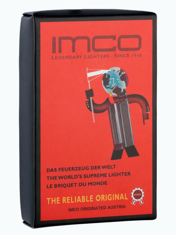 Зажигалка бензиновая Imco Triplex Super 6700 Nickel Imco Logo IM 67-61391