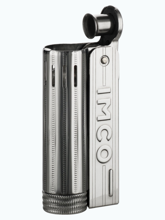 Зажигалка бензиновая Imco Junior 6600 6600 Nickel Imco Logo IM 66-61393