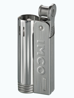 Зажигалка бензиновая Imco Junior 6600 6600 Nickel Imco Logo IM 66-61393
