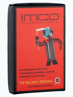 Зажигалка бензиновая Imco Junior 6600 6600 Nickel Imco Logo IM 66-61393
