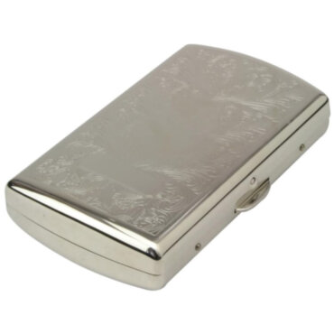 Портсигар Tsubota Pearl Case 12 Nickel arabesque TSU 1-21429-81