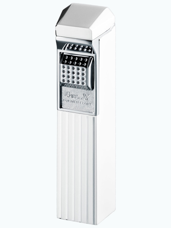 Зажигалка газовая Windmill 4WX FFS Silver Pearl / Vertical Line WM 4WX-0005
