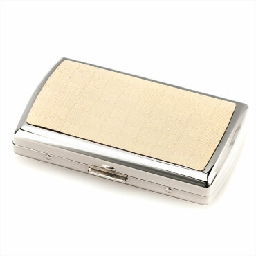 Портсигар Givenchy MDL GC3 Ivory-Leather, Dia-Silver GV GC3-0003