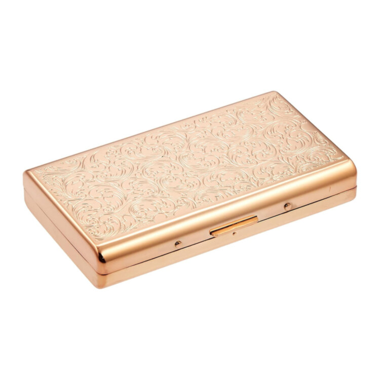 Портсигар Tsubota Pearl Case 14 Gold arabesque TSU 1-59129-41