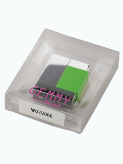 Зажигалка газовая Windmill GEMMY piezo Green WM W07-0006