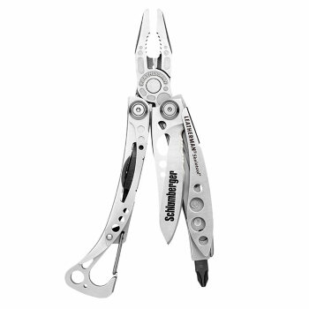 Мультитул Leatherman Skeletool, 830922, 100 мм, 7 функций, серебристый, коробка подарочная.