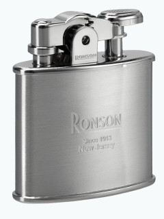 Зажигалка бензиновая Ronson Standart Chrome Satin RN R02-0026