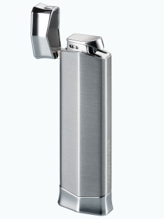 Зажигалка газовая Caran d'Ache CD 02 Rhodium Satin Finish CD02-2001