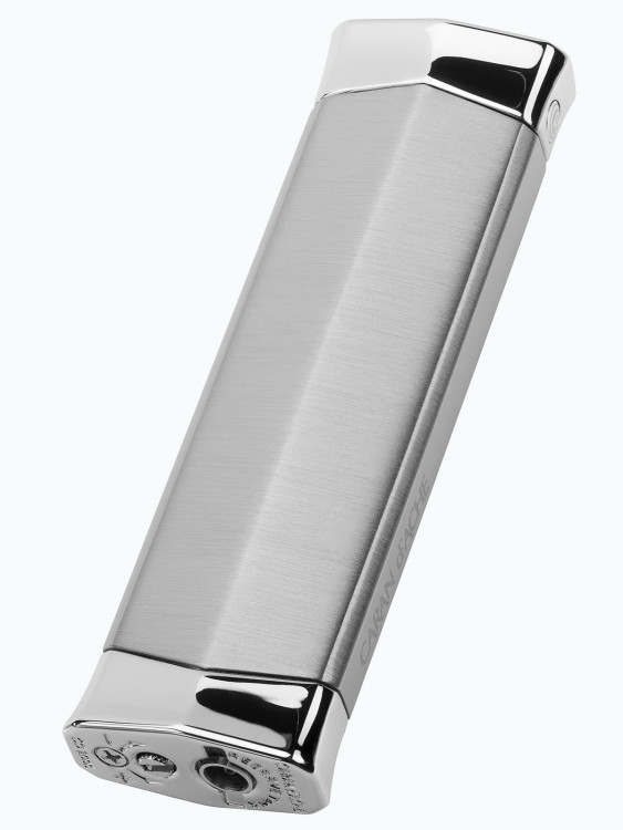 Зажигалка газовая Caran d'Ache CD 02 Rhodium Satin Finish CD02-2001