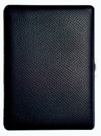 Портсигар TSUBOTA PEARL из гладкой кожи Черный TSU 1-04492-10