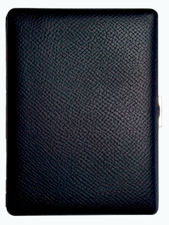 Портсигар TSUBOTA PEARL из гладкой кожи Черный TSU 1-04492-10
