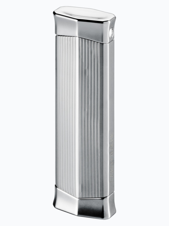 Зажигалка газовая Caran d'Ache CD 02 Rhodium Ligne CD02-2002