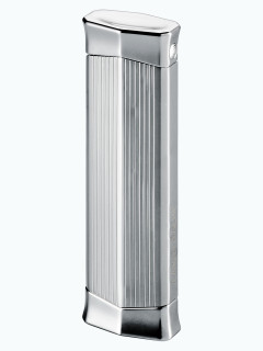 Зажигалка газовая Caran d'Ache CD 02 Rhodium Ligne CD02-2002