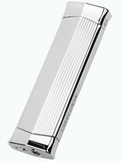 Зажигалка газовая Caran d'Ache CD 02 Rhodium Ligne CD02-2002
