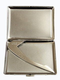 Портсигар TSUBOTA PEARL из гладкой кожи Красный TSU 1-04492-20