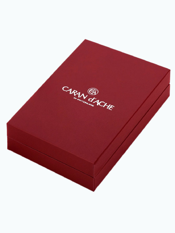 Зажигалка газовая Caran d'Ache CD 02 Rhodium Flower Pink CD02-2004