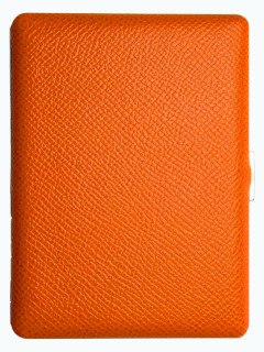 Портсигар TSUBOTA PEARL из гладкой кожи Оранжевый TSU 1-04492-27