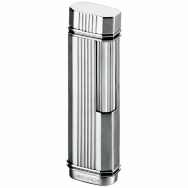 Зажигалка газовая Caran d'Ache CD 03 Dia cut vertical line & palladium, CD03-3001