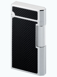 Зажигалка газовая Caran d'Ache Limited Carbon Fibre Silver CR 5836-426