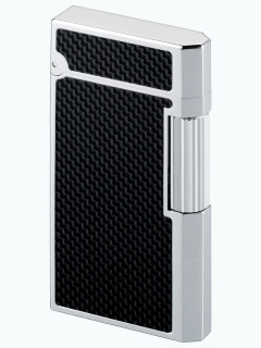 Зажигалка газовая Caran d'Ache Limited Carbon Fibre Silver CR 5836-426