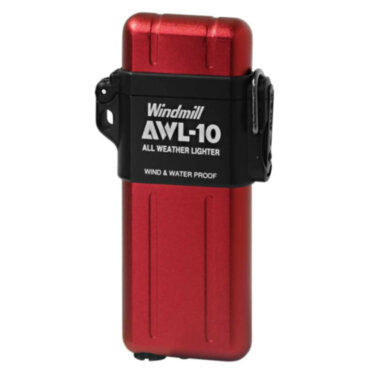 Зажигалка газовая Windmill AWL-10 Turbo Red & Black, WM 307-3005