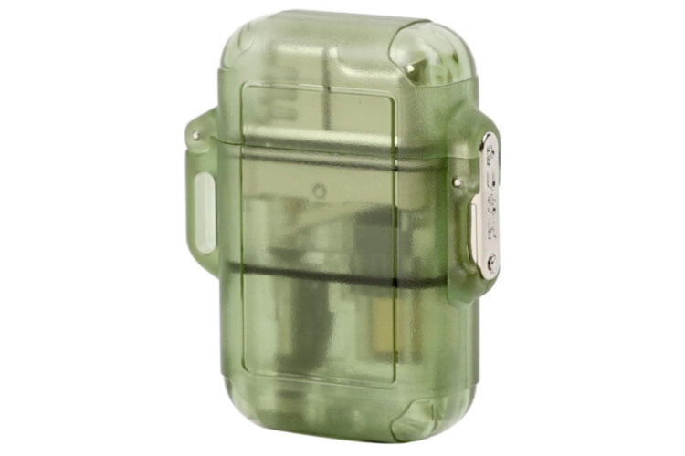 Зажигалка газовая Windmill ZAG Turbo Green Smoke, WM 362-1002