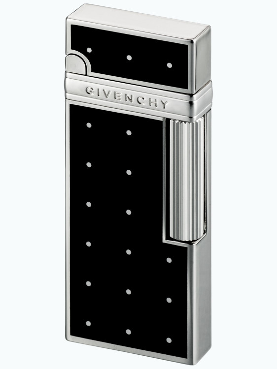 Зажигалка газовая Givenchy MDL2400 Dia-Silver Dot Pattern GV 24-2005-02