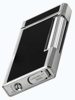 Зажигалка газовая Givenchy MDL2000 Dia-Slver Black Lacquer GV 2092