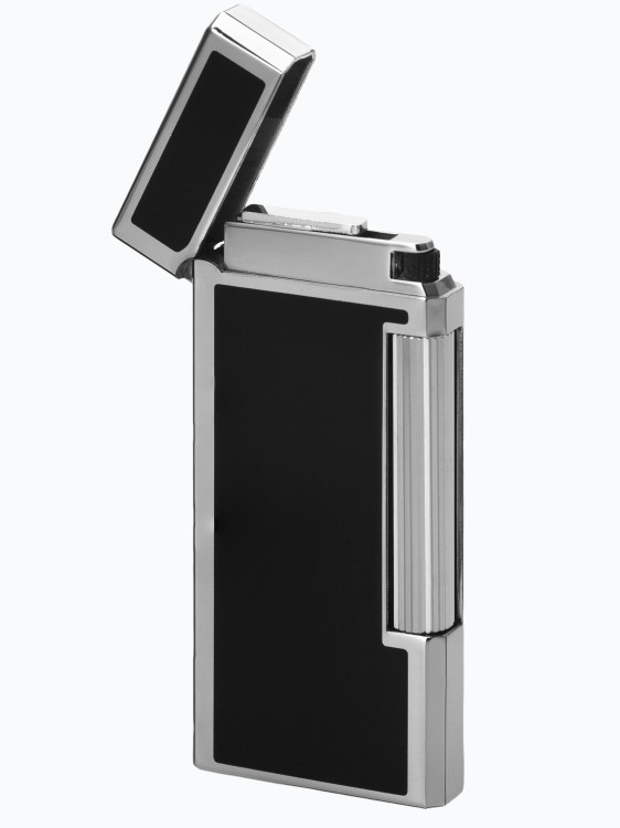 Зажигалка газовая GIVENCHY MDL2000 Dia-Slver Black Lacquer GV 2092