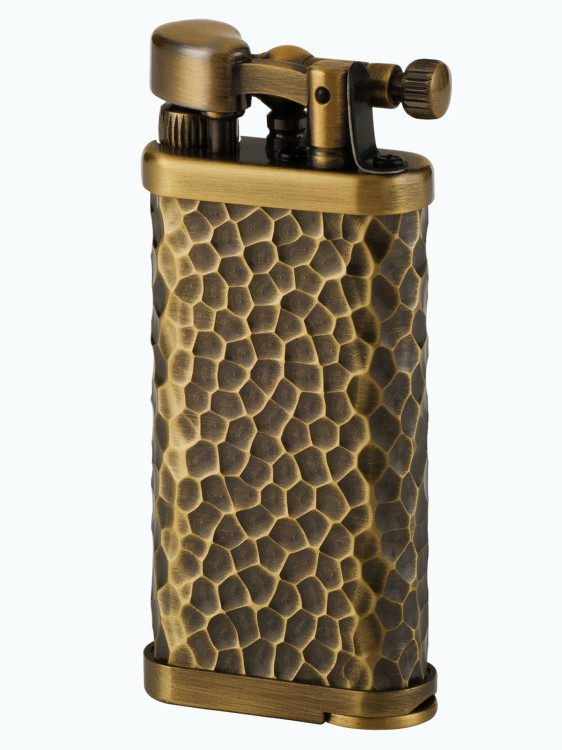 Зажигалка газовая IM CORONA Old Boy Antique Brass/Hammer Tone IC 64-2217