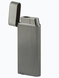 Зажигалка газовая IM CORONA Flambeau Chrome Hairlines IC 86-3115