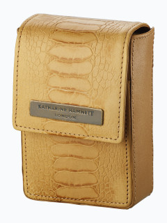 Портсигар Katharine Hamnett KHC3 Ostrich Brown KH KHC3-3002