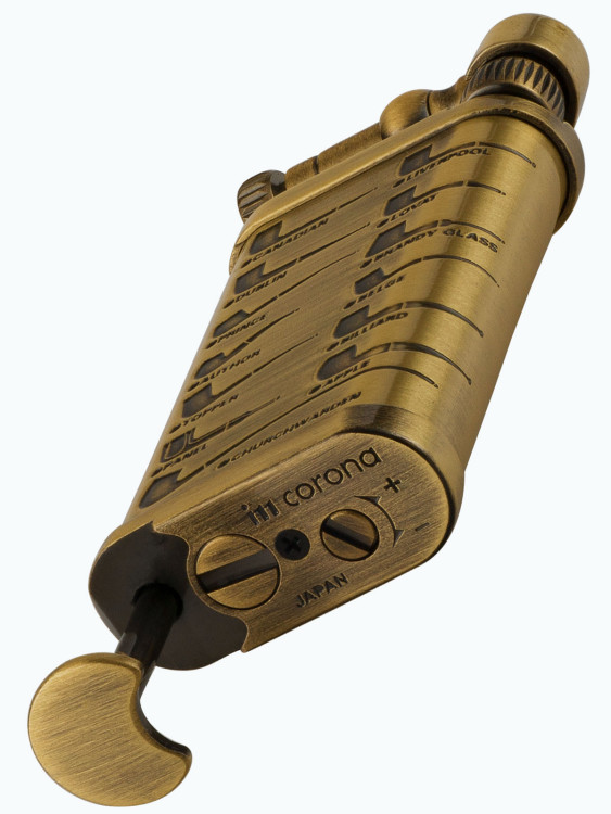 Зажигалка газовая IM CORONA Old Boy Antique Etched Pipes IC 64-2415