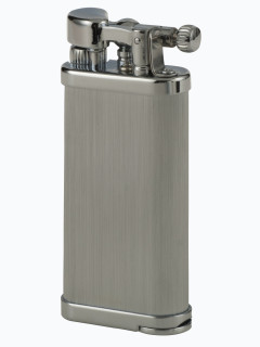 Зажигалка газовая IM CORONA Old Boy Chrome Hairlines IC 64-3115