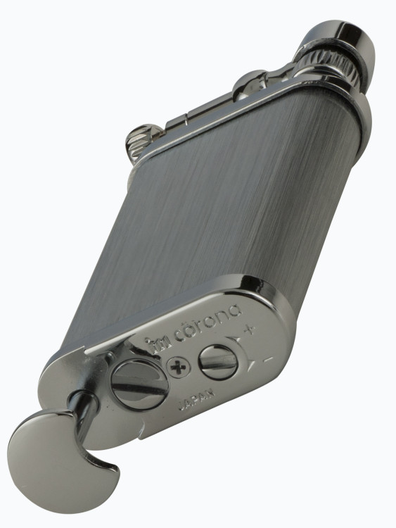 Зажигалка газовая IM CORONA Old Boy Chrome Hairlines IC 64-3115