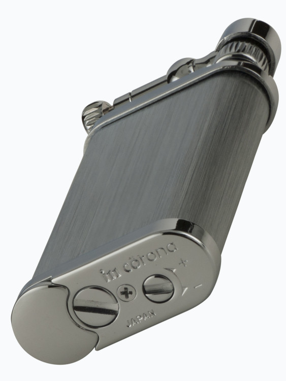 Зажигалка газовая IM CORONA Old Boy Chrome Hairlines IC 64-3115