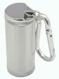 Карманная пепельница Windmill Cylinder в цвете сатинированного серебра, WM 81590042.