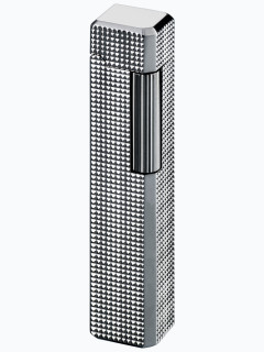 Зажигалка газовая Sarome PSD36 Grey & 3 Side Lattice Diamond Cut SR PSD36-11