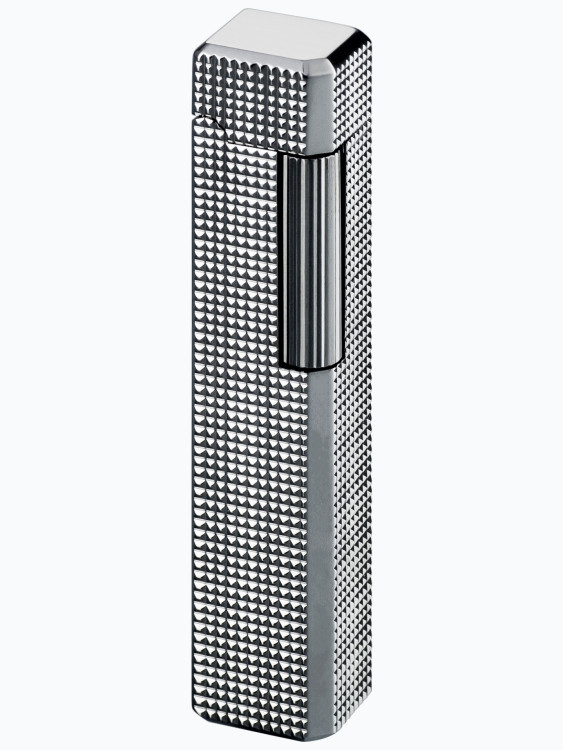 Зажигалка газовая SAROME PSD36 Grey & 3 Side Lattice Diamond Cut SR PSD36-11