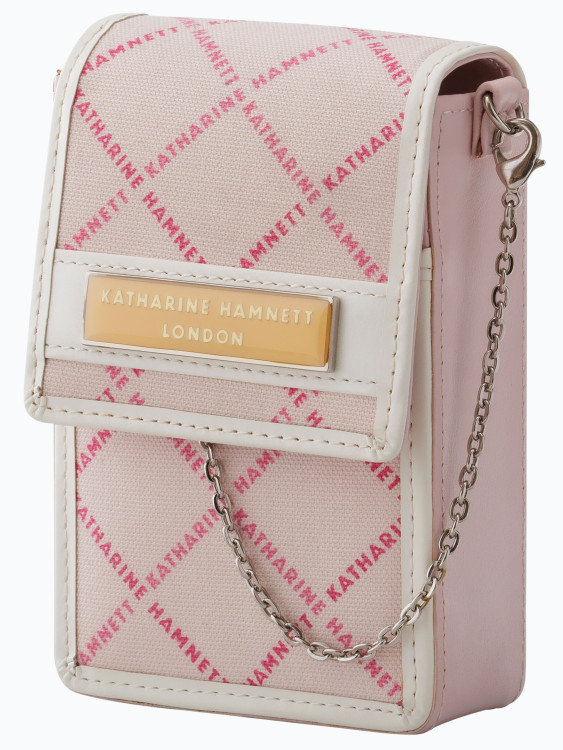 Портсигар Katharine Hamnett KHC4 Pink Canvas KH KHC4-4002