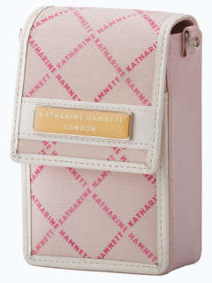 Портсигар Katharine Hamnett KHC4 Pink Canvas KH KHC4-4002